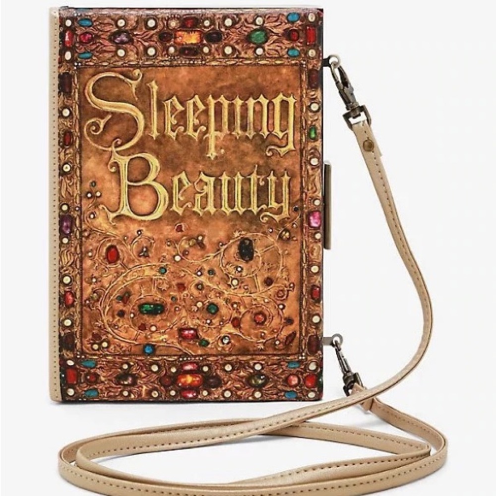 Sleeping Beauty Storybook Loungefly Clutch